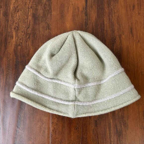 THE NORTH FACE Youth Toddler Knit Skull Beanie Hat Cap in Light Green - Picture 4 of 10